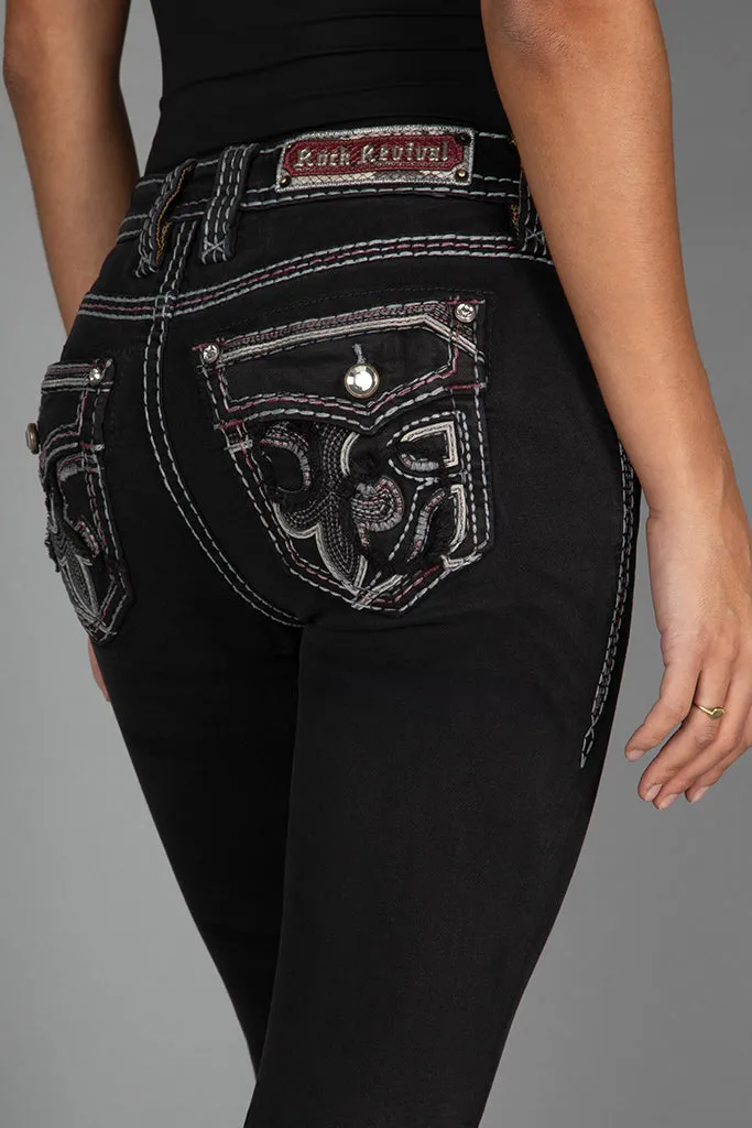 LARAN BOOTCUT JEANS sold by Rock Revival product image thumbnail 4