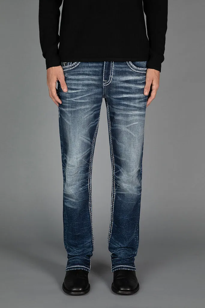 EDMUND STRAIGHT JEANS sold by Rock Revival product image thumbnail 3