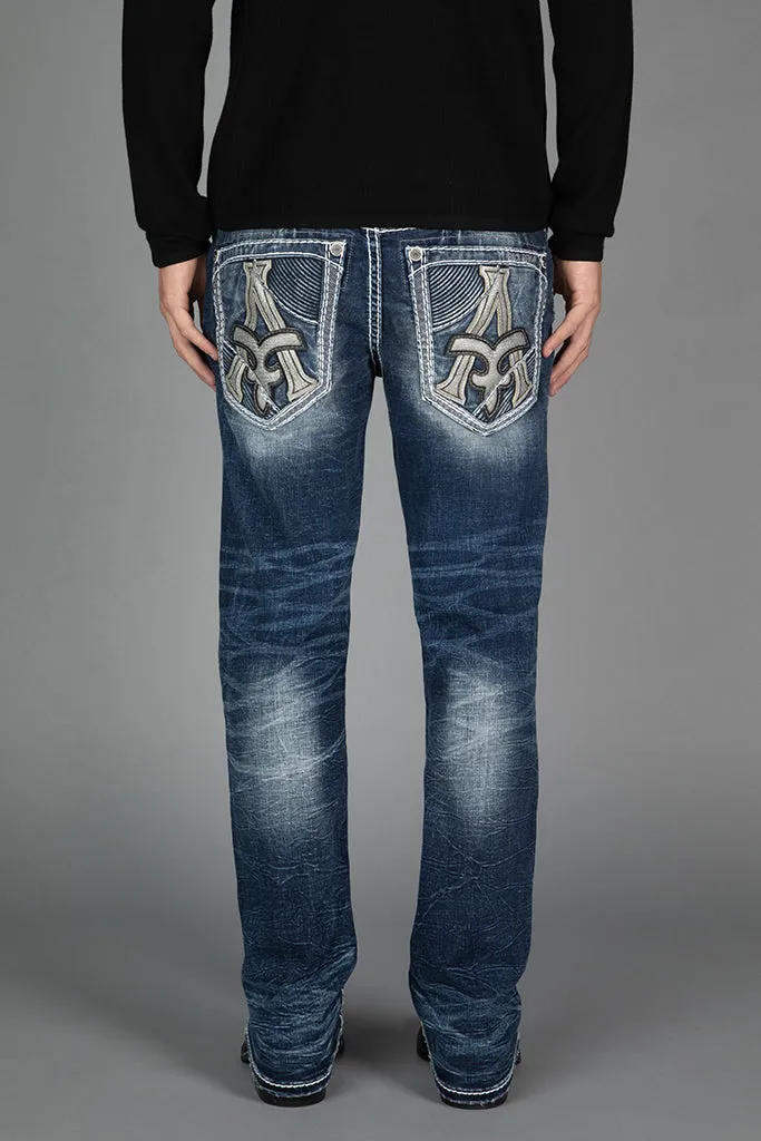 EDMUND STRAIGHT JEANS sold by Rock Revival