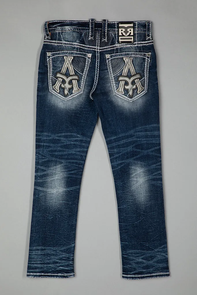 EDMUND STRAIGHT JEANS sold by Rock Revival product image thumbnail 4