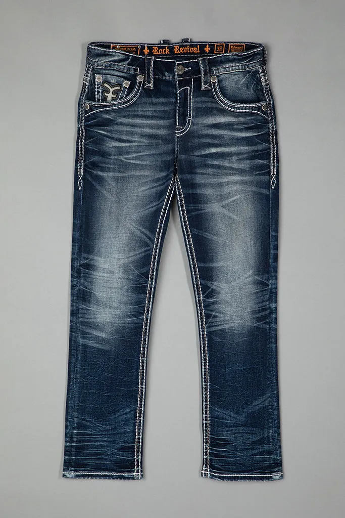 EDMUND STRAIGHT JEANS sold by Rock Revival product image thumbnail 5