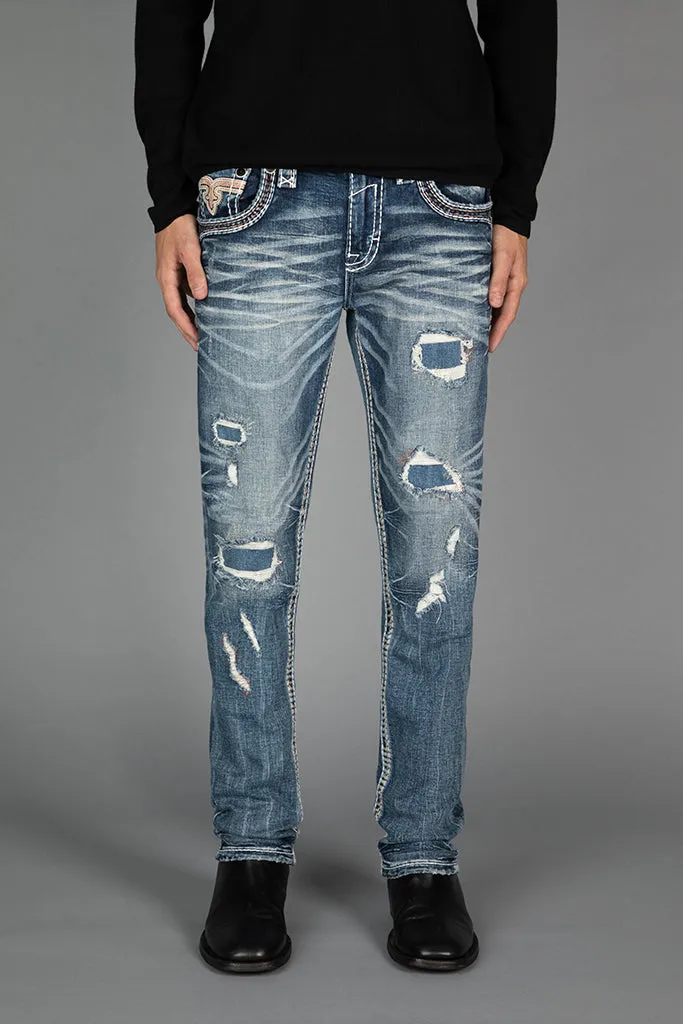 JAMESON ALT STRAIGHT JEANS sold by Rock Revival product image thumbnail 3