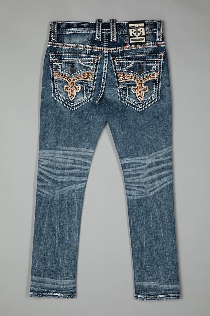 JAMESON ALT STRAIGHT JEANS sold by Rock Revival product image thumbnail 4