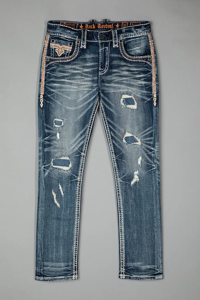 JAMESON ALT STRAIGHT JEANS sold by Rock Revival product image thumbnail 5