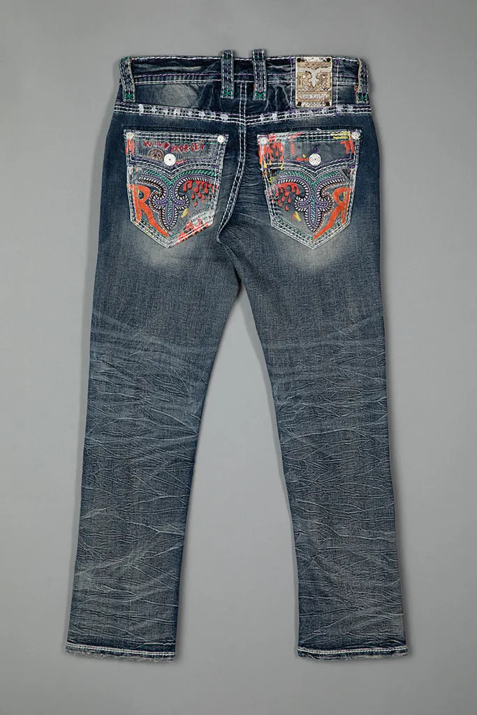 Armie Straight Jeans sold by Rock Revival product image thumbnail 4
