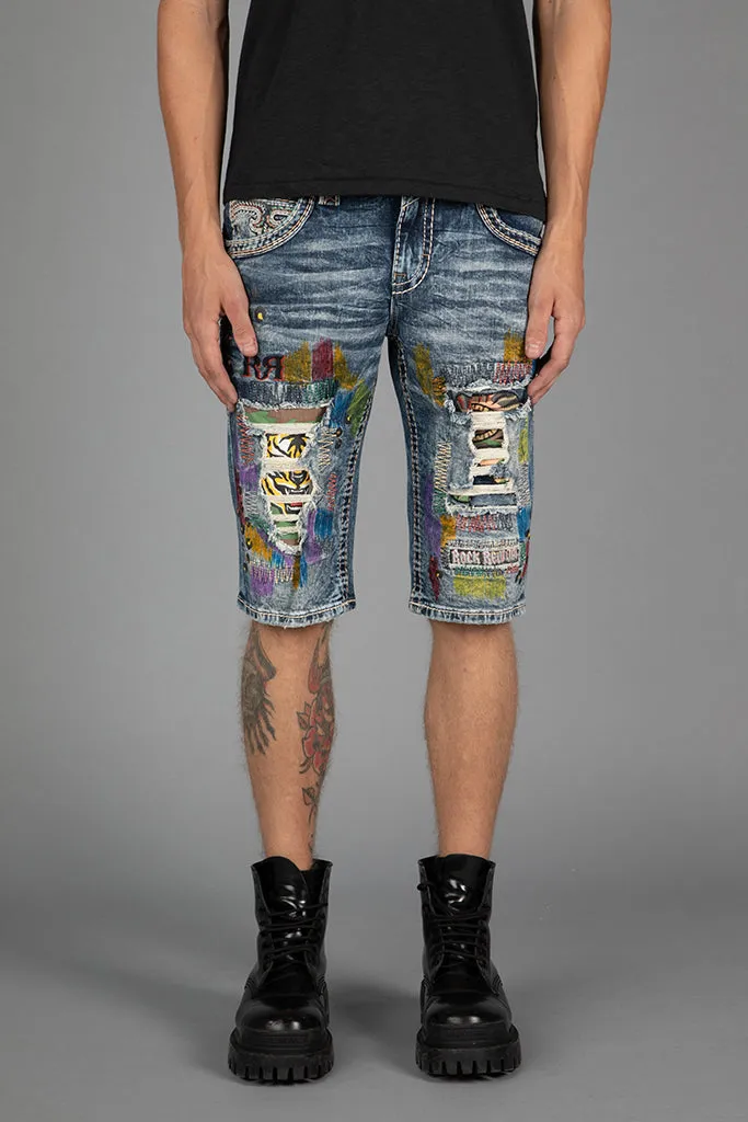 Deen Denim Shorts sold by Rock Revival product image thumbnail 3
