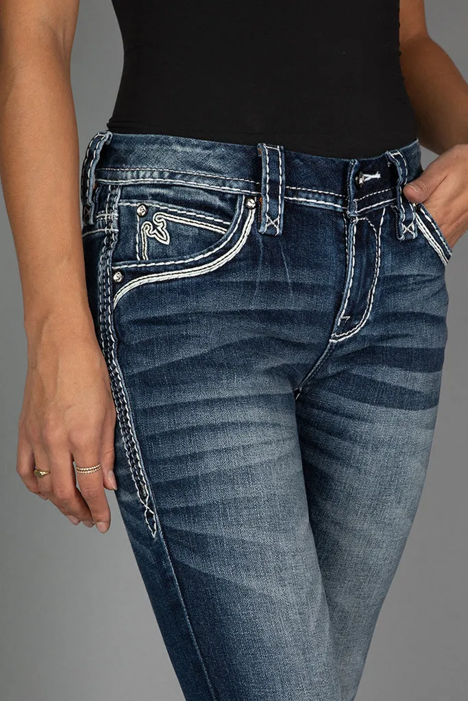 ESTHER BOOTCUT JEANS sold by Rock Revival product image thumbnail 5
