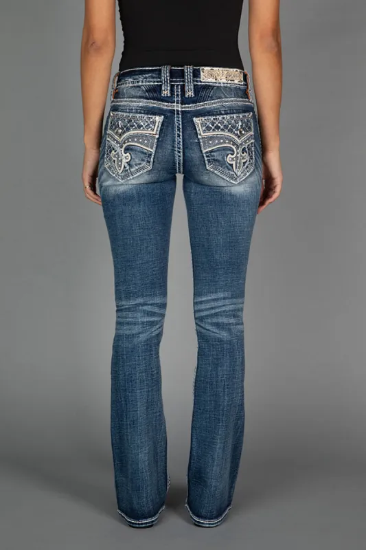 YUI BOOTCUT JEANS sold by Rock Revival