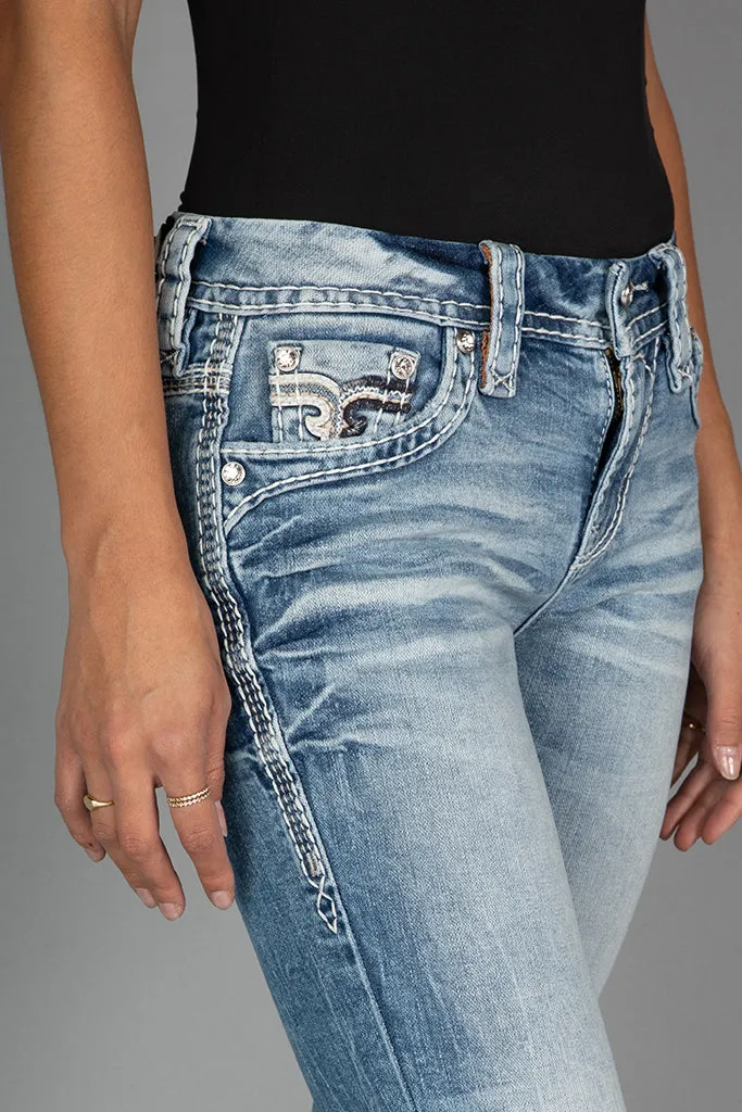 NATALIA BOOTCUT JEANS sold by Rock Revival product image thumbnail 5
