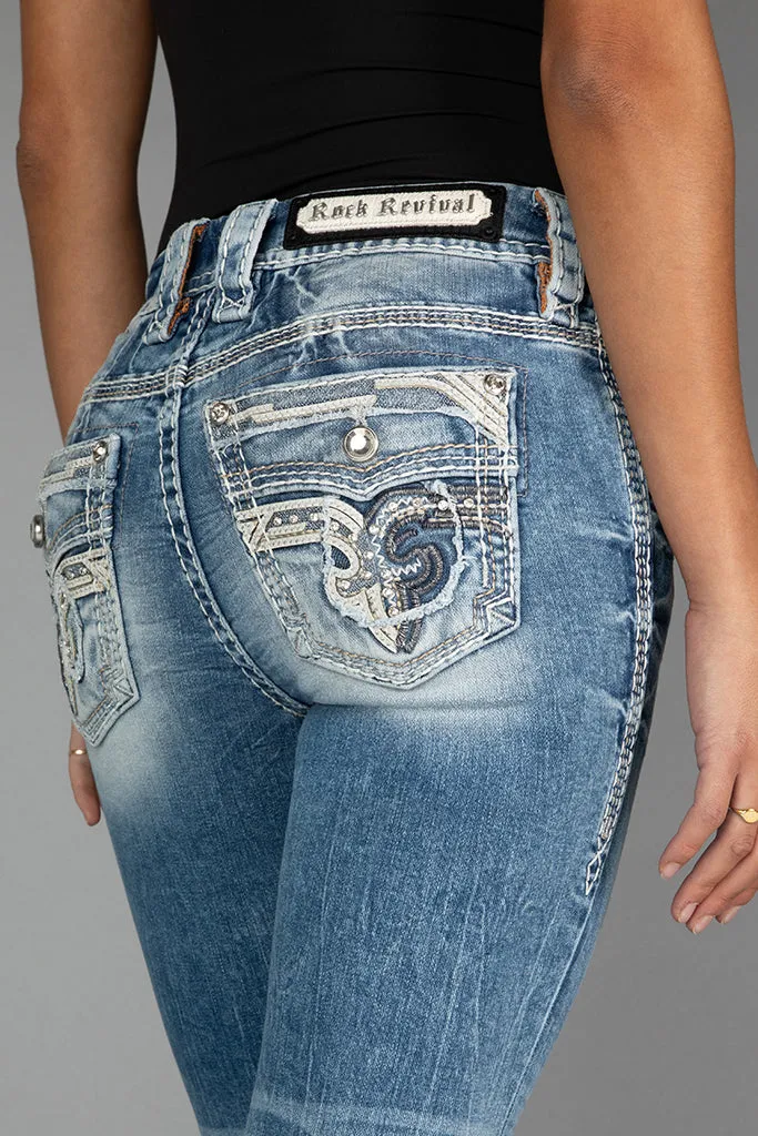 NATALIA BOOTCUT JEANS sold by Rock Revival product image thumbnail 4