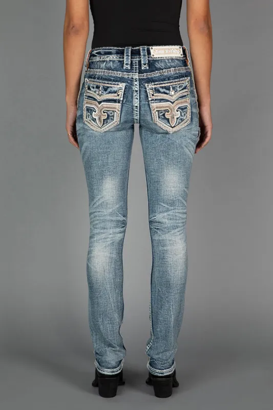 EDALINE STRAIGHT JEANS sold by Rock Revival