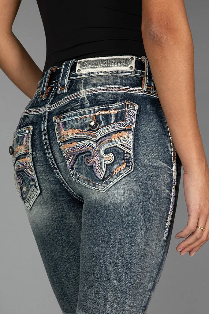 Aarna Bootcut Jeans sold by Rock Revival product image thumbnail 4
