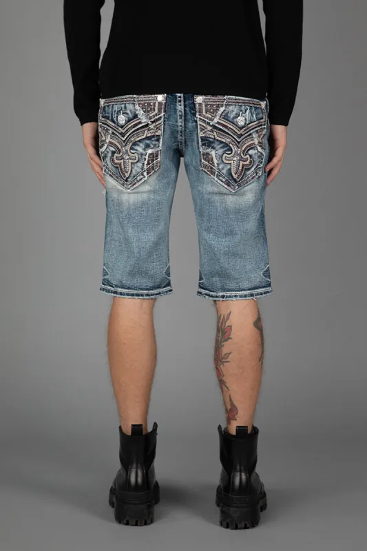Arjan Denim Shorts sold by Rock Revival