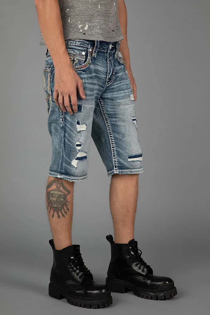 Jeth Denim Shorts sold by Rock Revival product image thumbnail 2