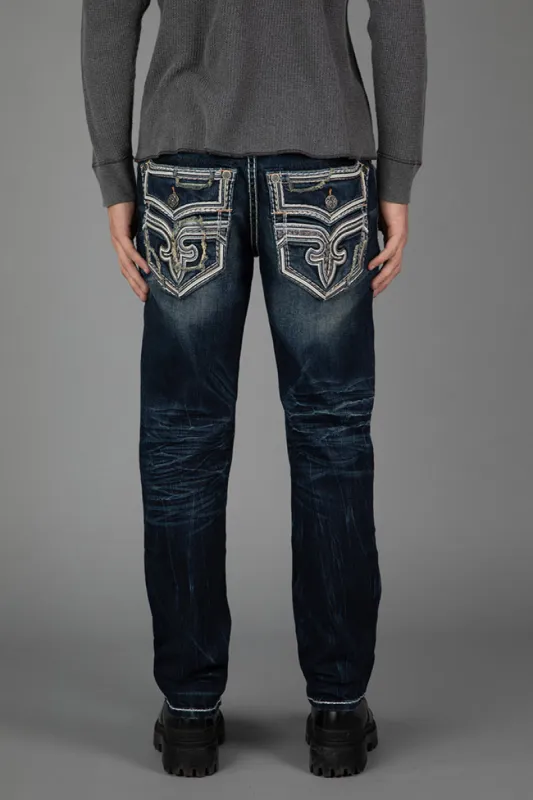 Justyn Straight Jeans sold by Rock Revival