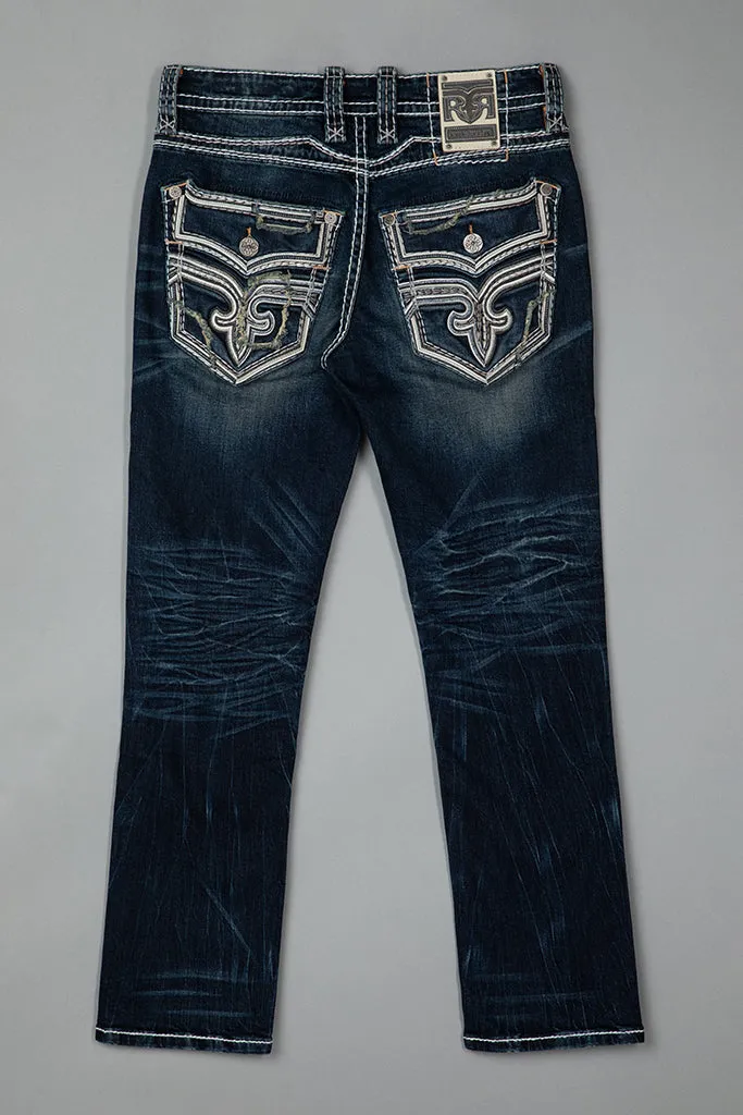 Justyn Straight Jeans sold by Rock Revival product image thumbnail 4