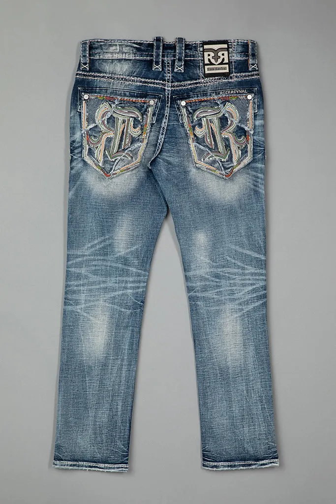 Jeth Straight Jeans sold by Rock Revival product image thumbnail 4