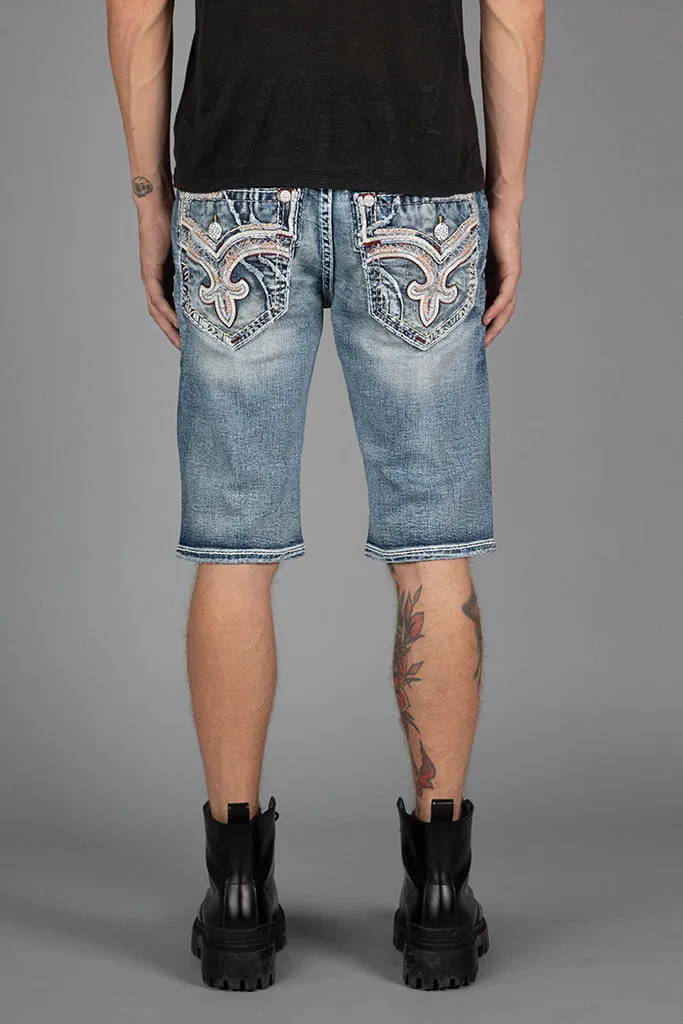 Jimmie Denim Shorts sold by Rock Revival