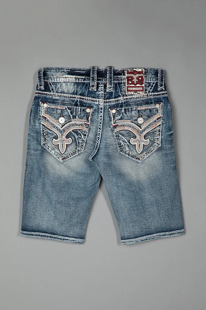 Jimmie Denim Shorts sold by Rock Revival product image thumbnail 4