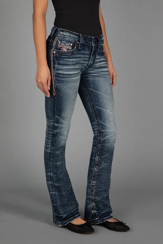 Diara Bootcut Jeans sold by Rock Revival product image thumbnail 2