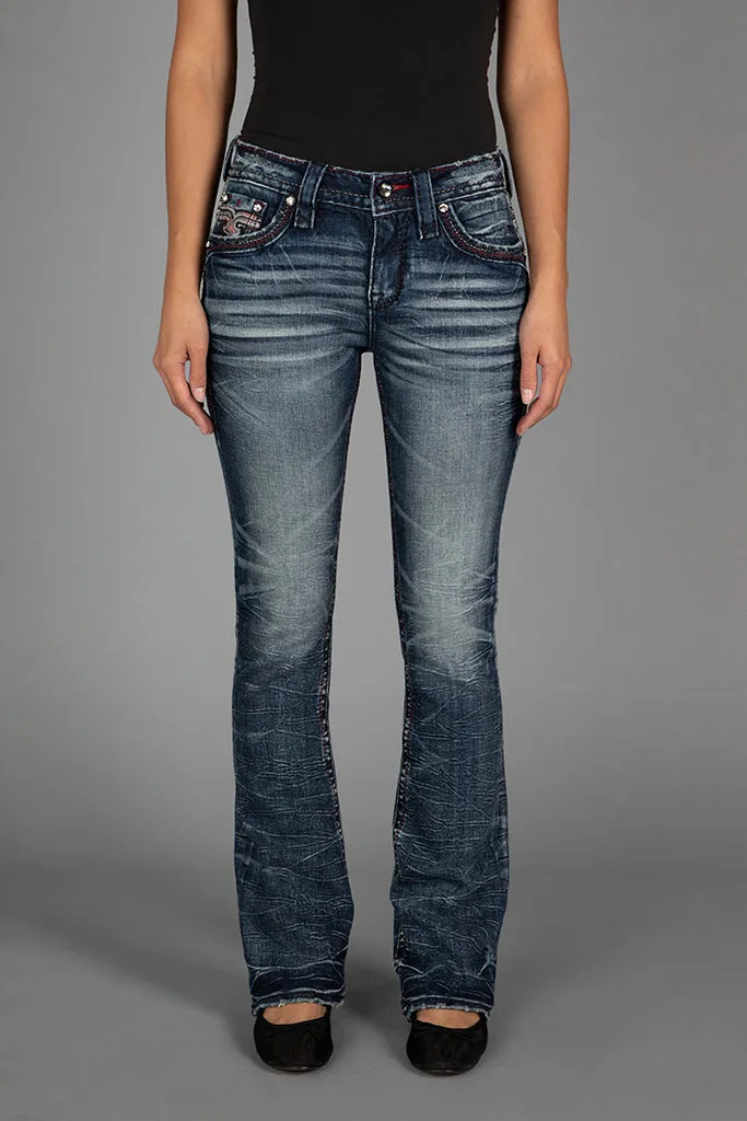 Diara Bootcut Jeans sold by Rock Revival product image thumbnail 3