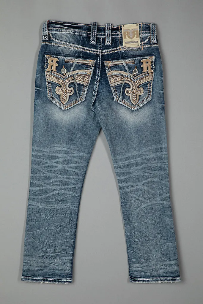 Micah Straight Jeans sold by Rock Revival product image thumbnail 4
