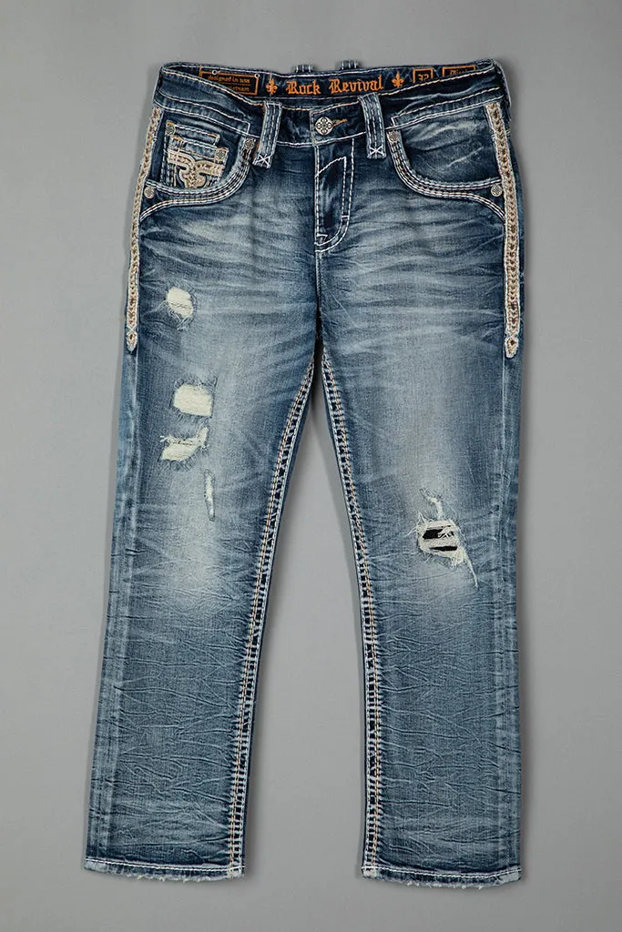 Micah Straight Jeans sold by Rock Revival product image thumbnail 5