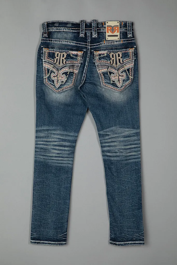 Richie Alt Straight Jeans sold by Rock Revival product image thumbnail 4