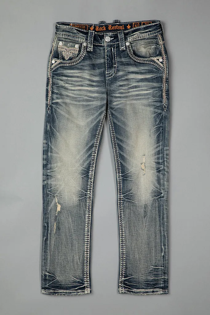 Tzvi Straight Jeans sold by Rock Revival product image thumbnail 5