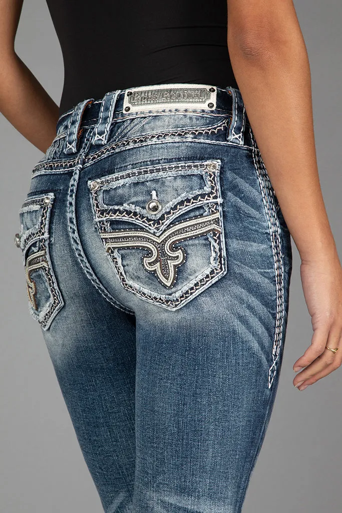 Aurelia Skinny Jeans sold by Rock Revival product image thumbnail 4