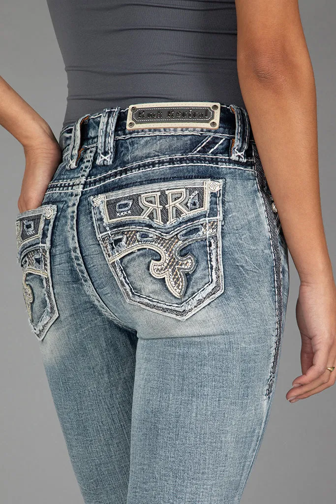 Joelle Straight Jeans sold by Rock Revival product image thumbnail 4