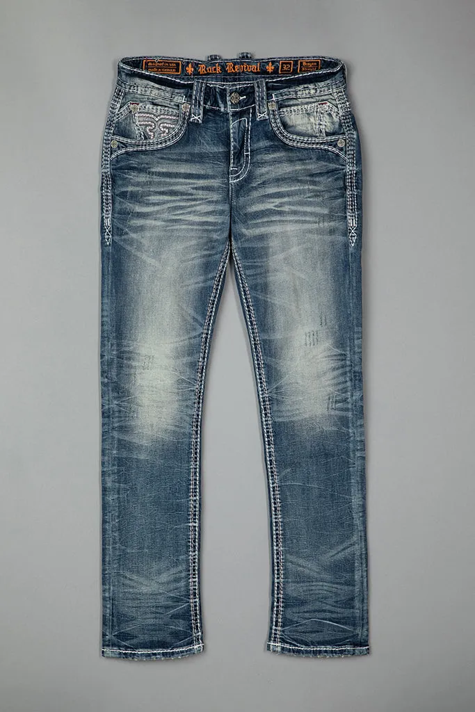 Brayen Straight Jeans sold by Rock Revival product image thumbnail 5