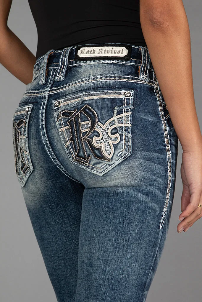 Edrose Bootcut Jeans sold by Rock Revival product image thumbnail 4