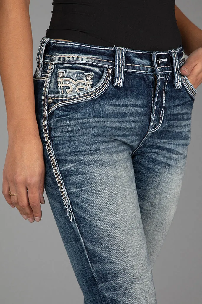 Edrose Bootcut Jeans sold by Rock Revival product image thumbnail 5