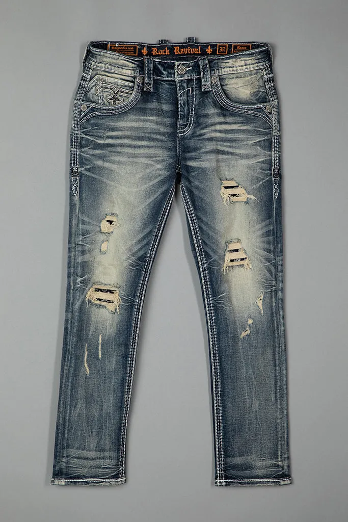Reese Alt Straight Jeans sold by Rock Revival product image thumbnail 5