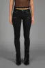Camille Low-Rise Moto Skinny Jeans sold by Rock Revival