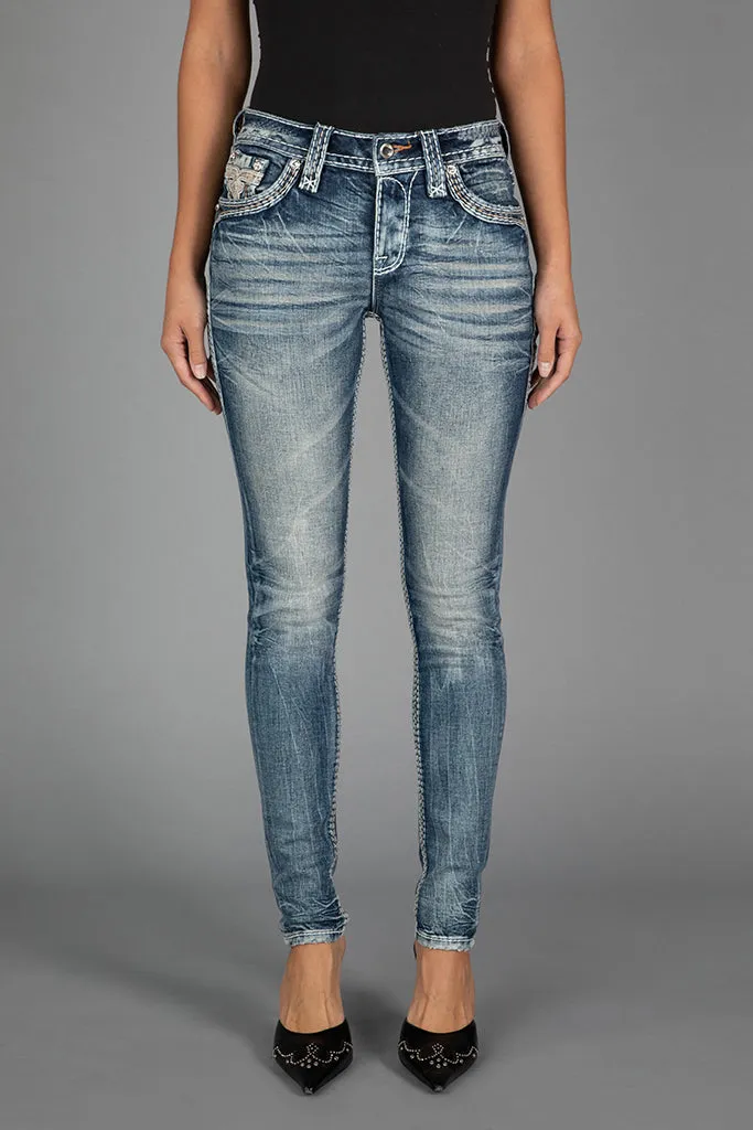 Lavinia Skinny Jeans sold by Rock Revival product image thumbnail 3