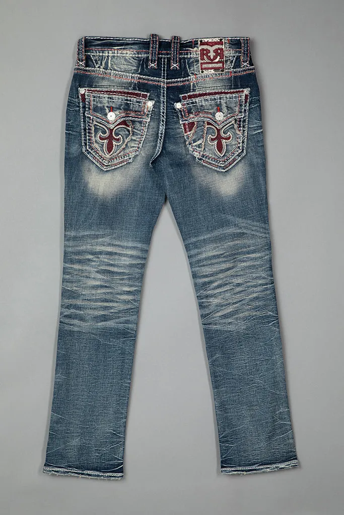 Waterfall Straight Jeans sold by Rock Revival product image thumbnail 4