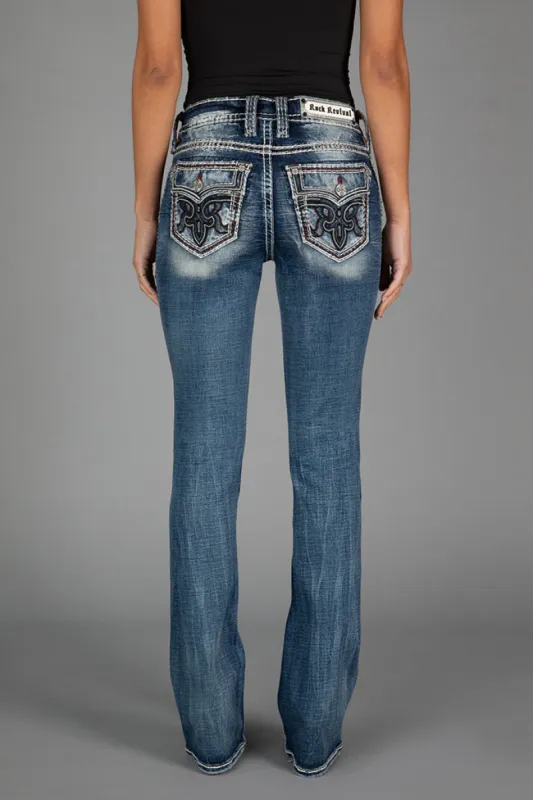 Peacoat Bootcut Jeans sold by Rock Revival