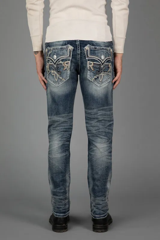 Damian Alt Straight Jeans sold by Rock Revival