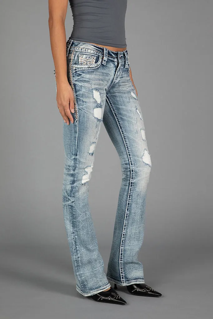 Talisa Low-Rise Bootcut Jeans sold by Rock Revival product image thumbnail 2