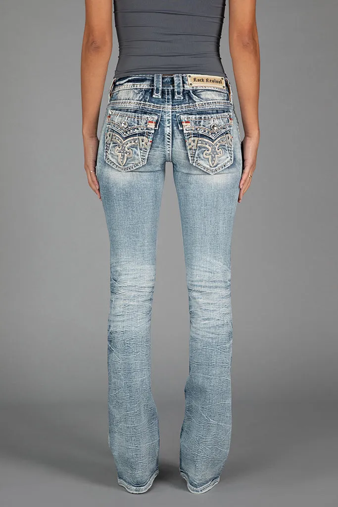 Talisa Low-Rise Bootcut Jeans sold by Rock Revival product image thumbnail 3