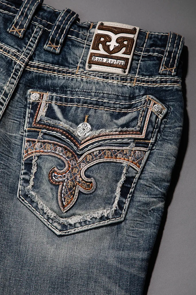 Jaxson Straight Jeans sold by Rock Revival product image thumbnail 4