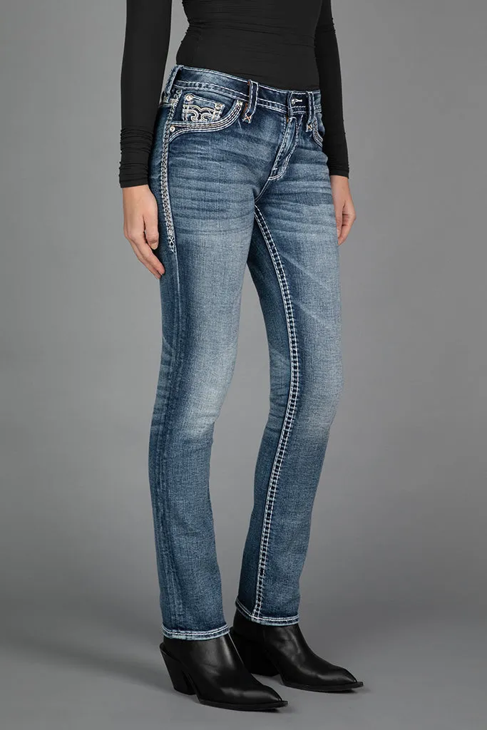 Janessa Straight Jeans sold by Rock Revival product image thumbnail 2