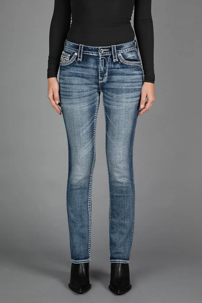 Janessa Straight Jeans sold by Rock Revival product image thumbnail 3