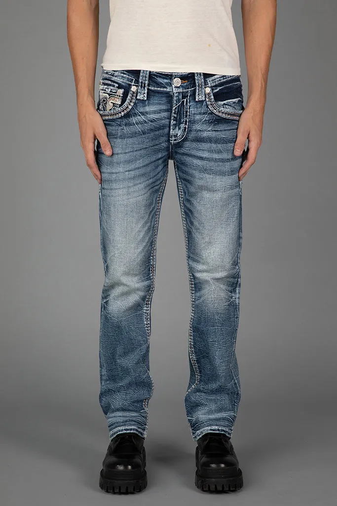 ESTEBAN BOOTCUT JEANS sold by Rock Revival product image thumbnail 3