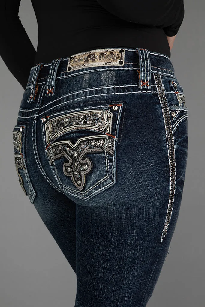 Riley Bootcut Jeans sold by Rock Revival product image thumbnail 4