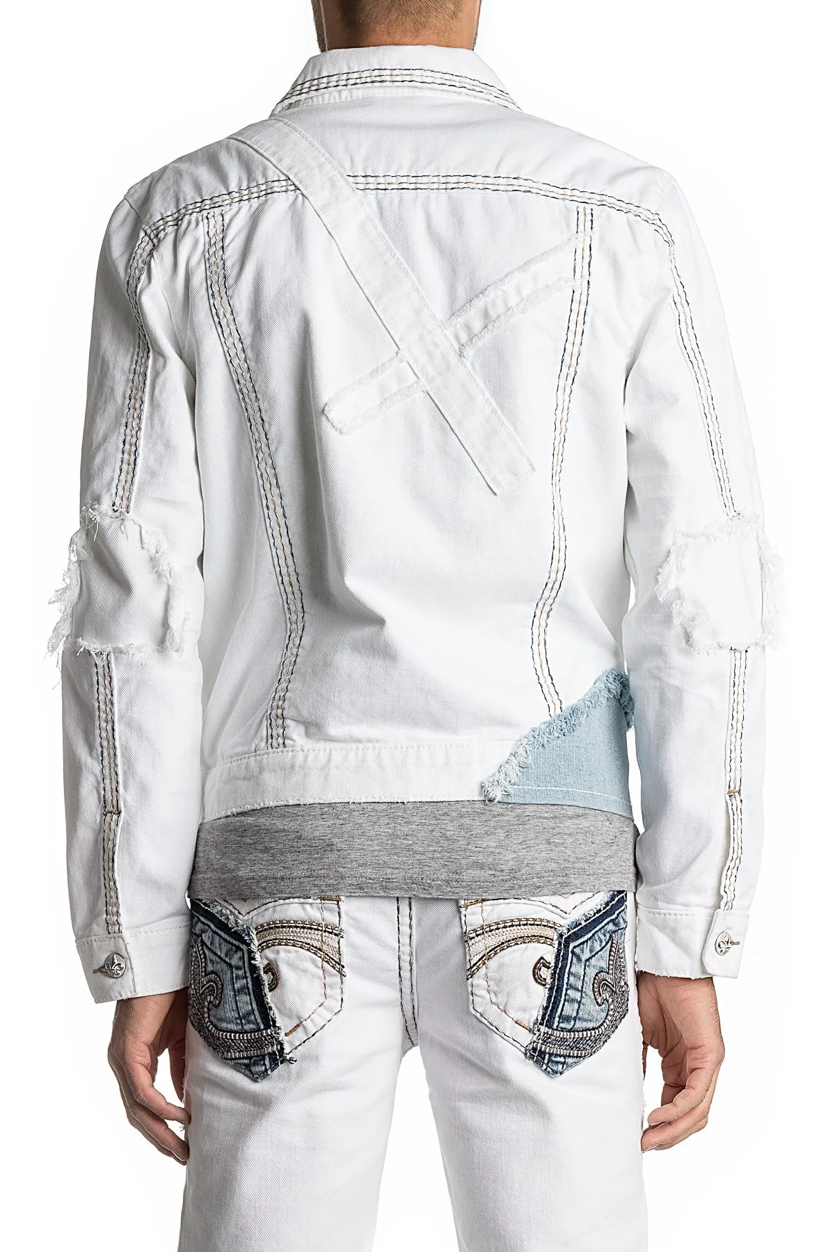 DOHENY DENIM JACKET sold by Rock Revival product image thumbnail 3