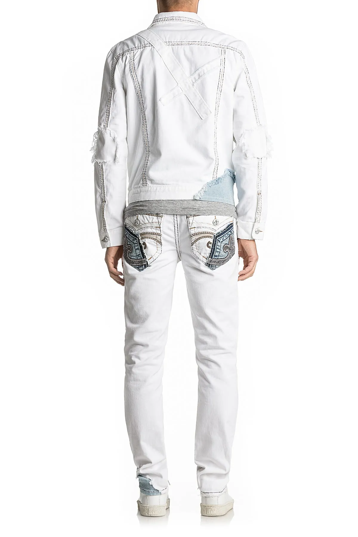 DOHENY DENIM JACKET sold by Rock Revival product image thumbnail 5