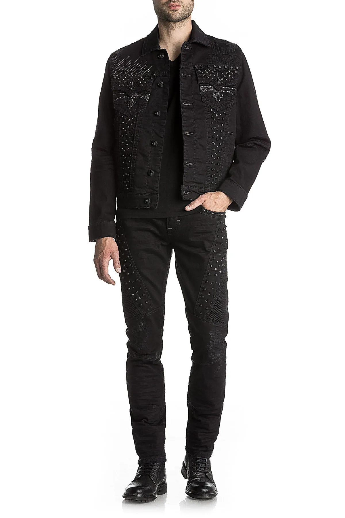 DOHENY DENIM JACKET sold by Rock Revival product image thumbnail 3